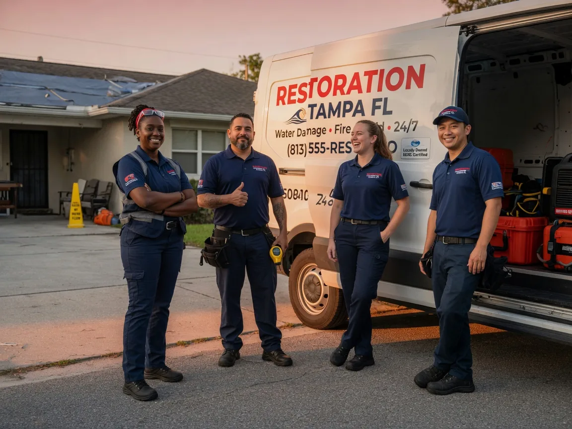 Water Damage Restoration company in Mart, TX